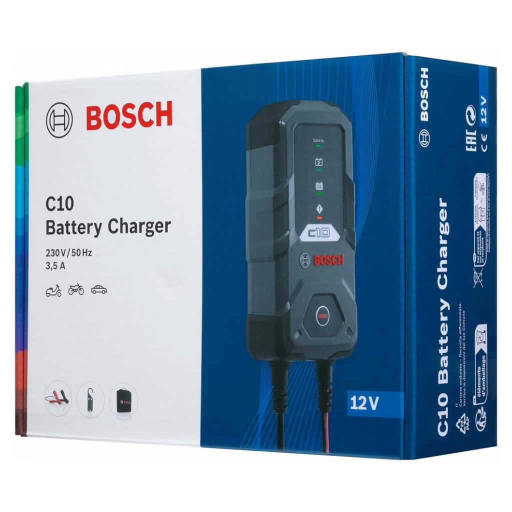 Akulaadija Bosch C10 3,5A 12V 5-120AH